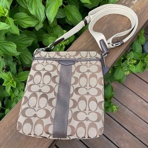 Coach Signature Crossbody Purse